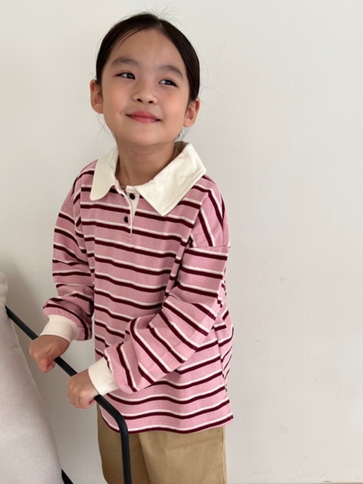 Stripe Collar Tee
