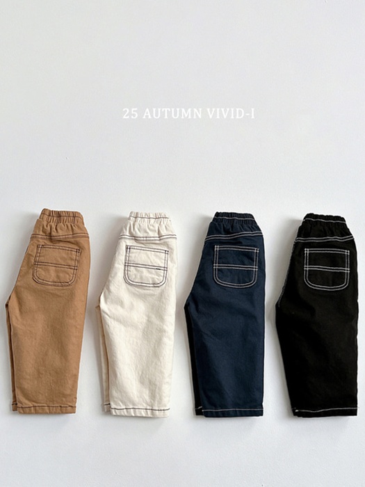 Fall Stitch Cotton Pants Fall Stitch Cotton Pants