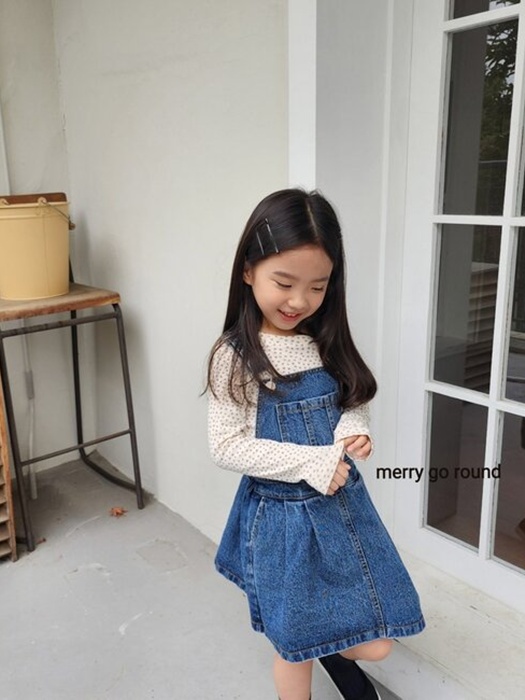 Denim Overall One-piece Denim Overall One-piece