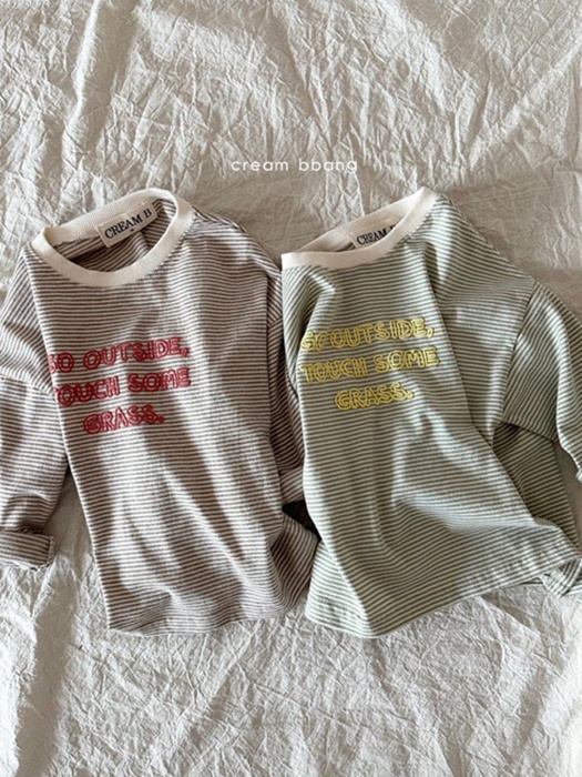 Printed Stripe Tee