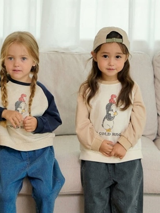 Penguin Raglan Tee