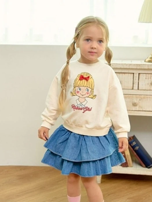 Girls Pippi Tee
