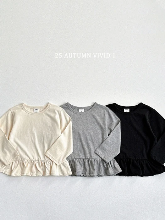 Frill Crop Tee