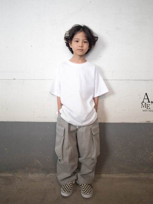 Side Slit Short Sleeve Box Tee Side Slit Short Sleeve Box Tee