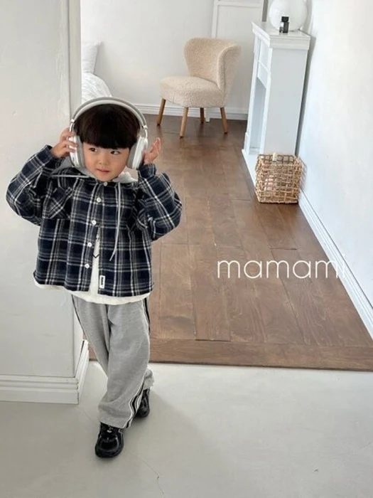 Urban Check Hooded Shirt Urban Check Hooded Shirt