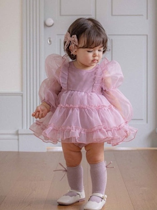 Bebe Marianne Organza One-piece Suit