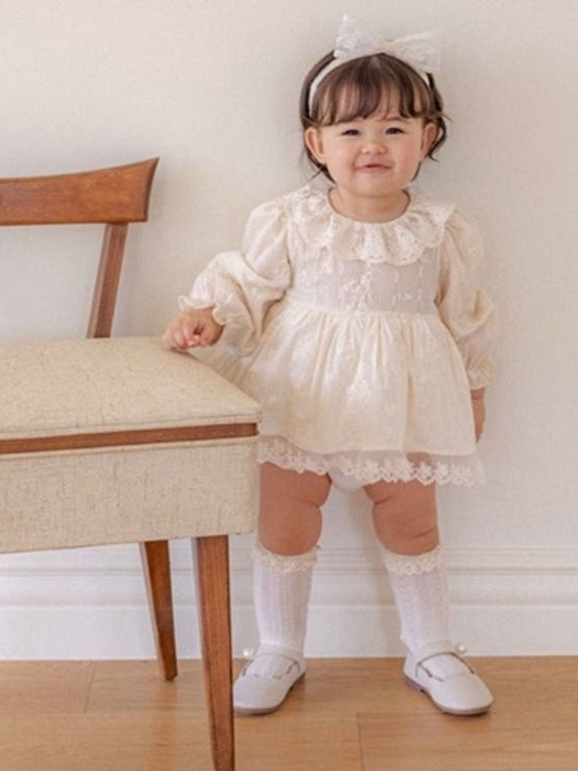 Bebe Vanilla Embroidered Suit