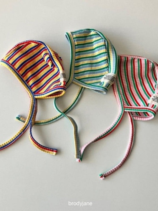 Multi-Striped Bonnet Multi-Striped Bonnet