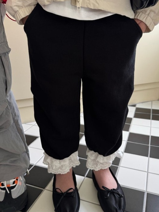 Lace Jogger Pants Lace Jogger Pants