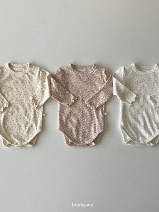 Floral Long-Sleeve Bodysuit Floral Long-Sleeve Bodysuit