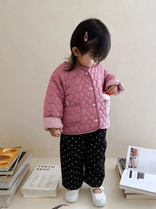 Heart Quilted Jacket Heart Quilted Jacket