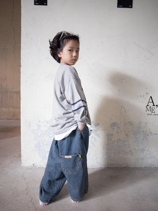 One Pocket Denim Pants One Pocket Denim Pants