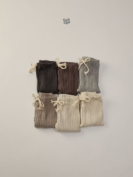 Knit Ribbed Leggings Knit Ribbed Leggings