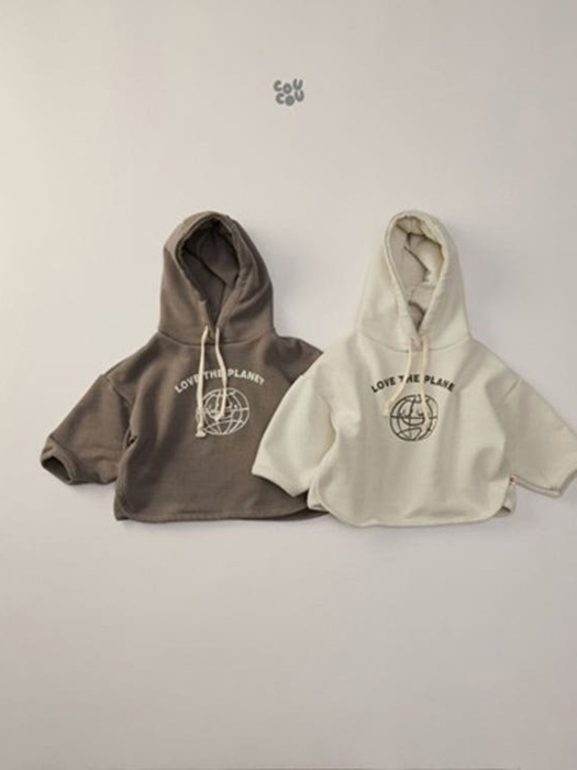 Planet Ribbed Hoodie Planet Ribbed Hoodie