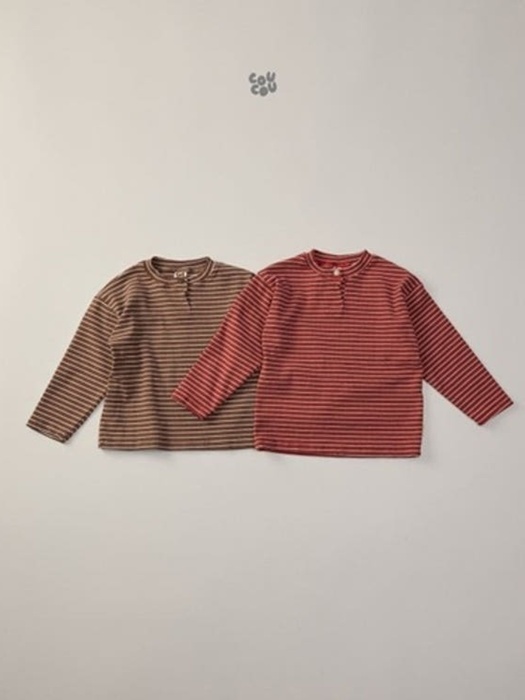 ST Henley Ribbed Tee