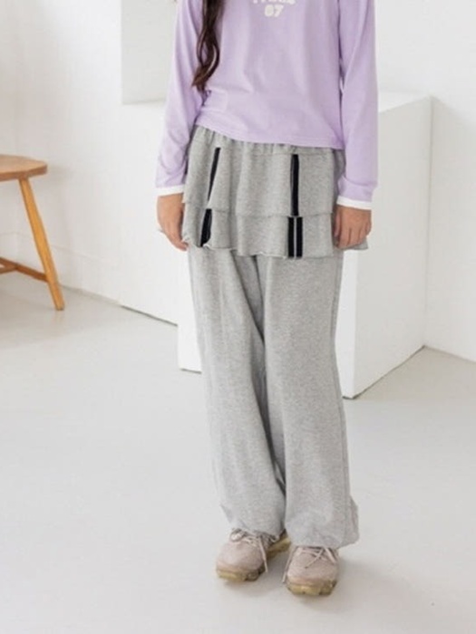Tiered Frill Jogger Pants Tiered Frill Jogger Pants