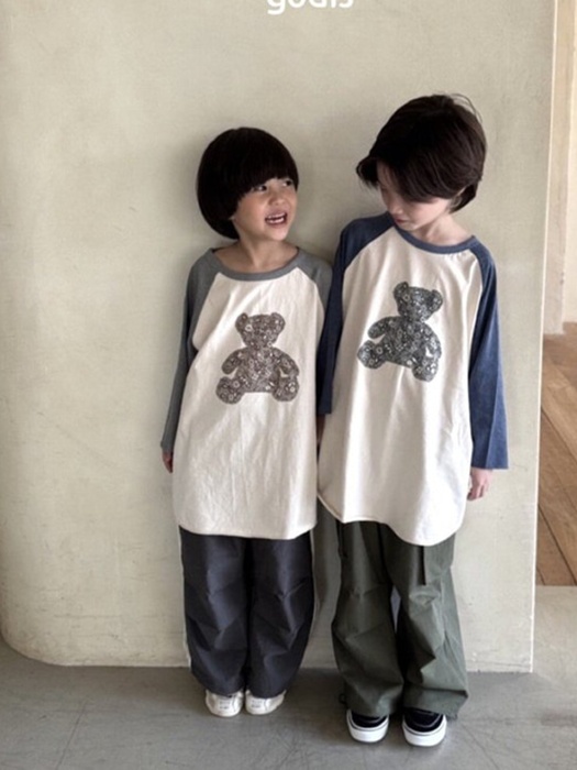 Bare Long Raglan Tee