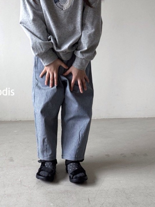 Lined Denim Pants Lined Denim Pants