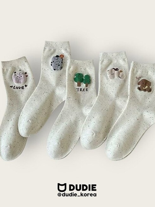 Boca Tree Set With Mom (set of 5)