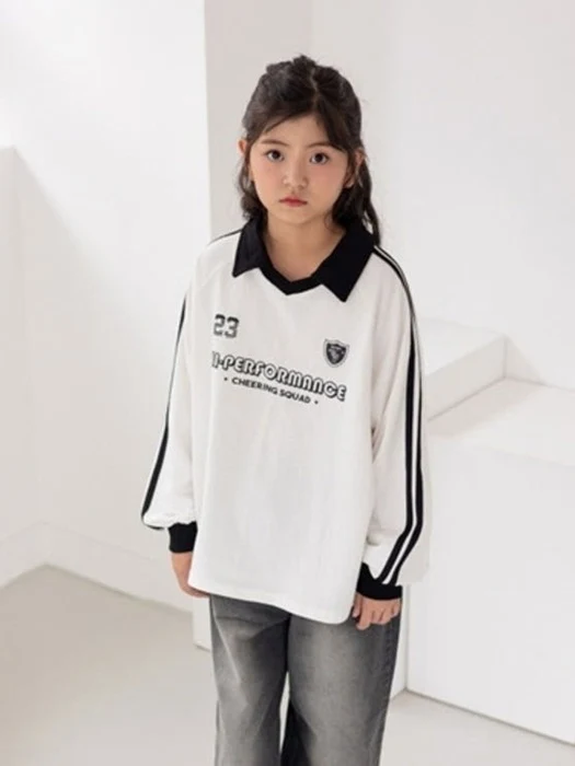 Block Collar Tee