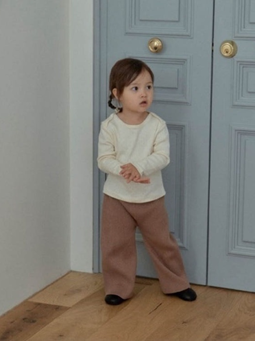 Ribbed Wide Knit Pants Ribbed Wide Knit Pants