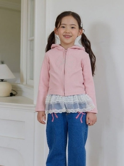 Ribbon Zip-up Ribbon Zip-up