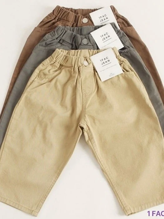 One Washed Tapered Chino Pants One Washed Tapered Chino Pants