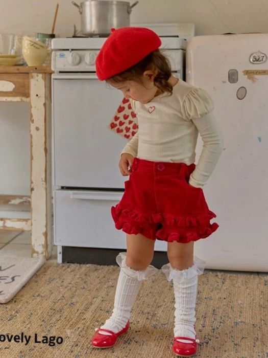 Corduroy Ruffle Pants Corduroy Ruffle Pants