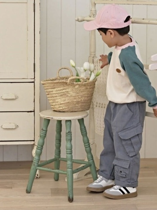 Diagonal Pocket Pants