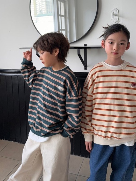 Vogue Stripe Sweatshirt