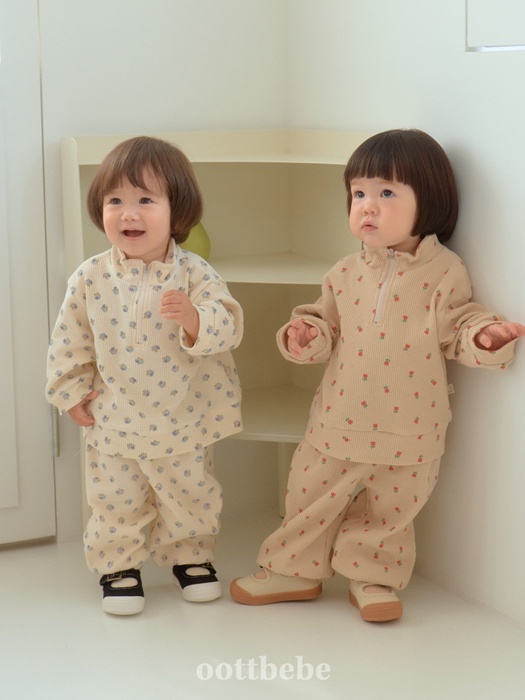 Sweet Waffle Anorak Set Sweet Waffle Anorak Set