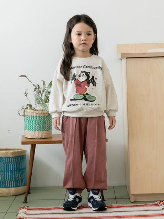Name Pintuck Jogger Pants Name Pintuck Jogger Pants