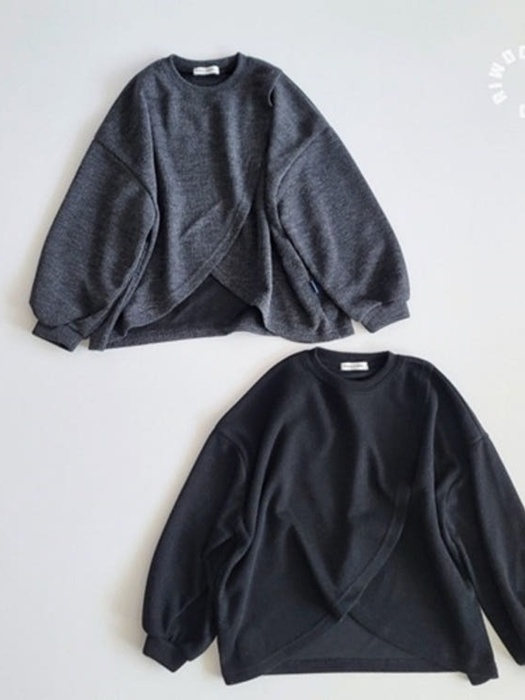 Open Slit Sweatshirt (Adult) Open Slit Sweatshirt (Adult)