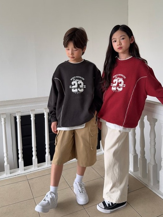 Stripe Line Sweatshirt