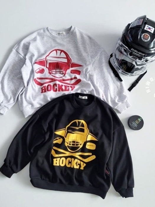 Hockey Helmet Sweatshirt Hockey Helmet Sweatshirt