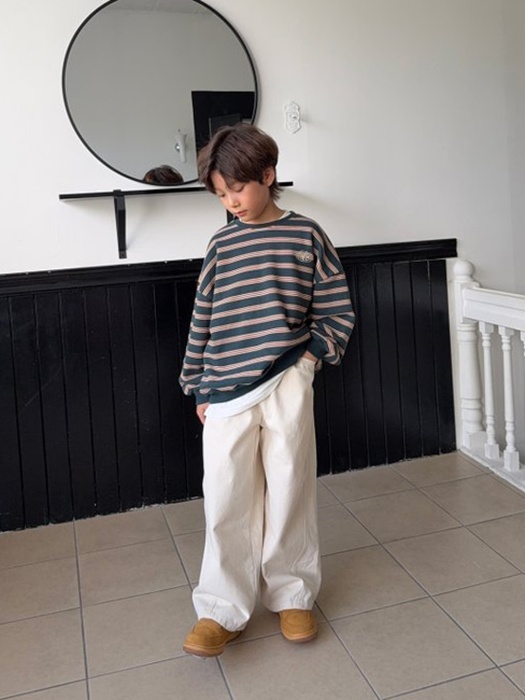 Soft Slit Cotton Pants