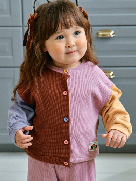Waffle Cardigan Waffle Cardigan