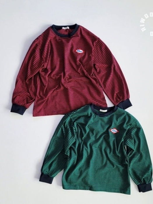 Disco Stripe Ribbed Tee