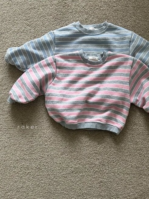 Macaron Stripe Sweatshirt Macaron Stripe Sweatshirt