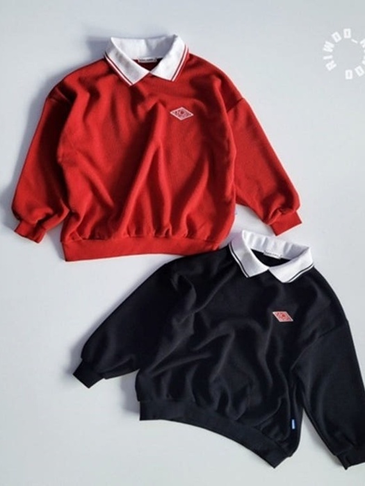 Embo Collar Sweatshirt Embo Collar Sweatshirt