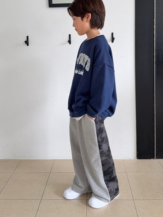 Camo Color Block Pants
