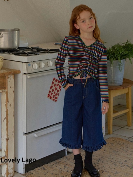 Frill Capri Pants Frill Capri Pants