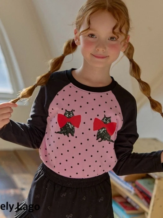 Cat Raglan Tee