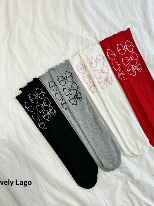 Ribbon Embroidery Socks Ribbon Embroidery Socks