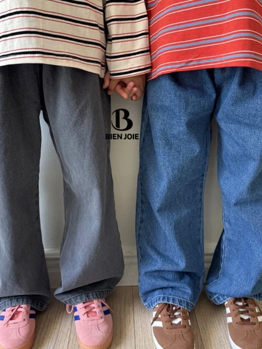 Line Denim Pants