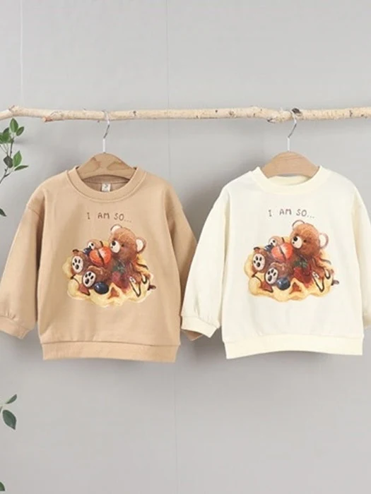 Waffle Bear Sweatshirt
