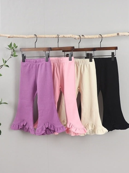 Frill Flare Pants