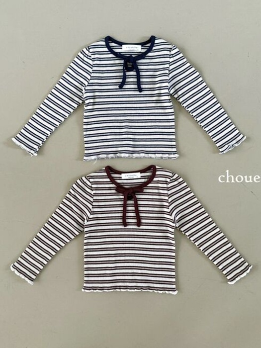 Fall In Ribbon Puff Tee