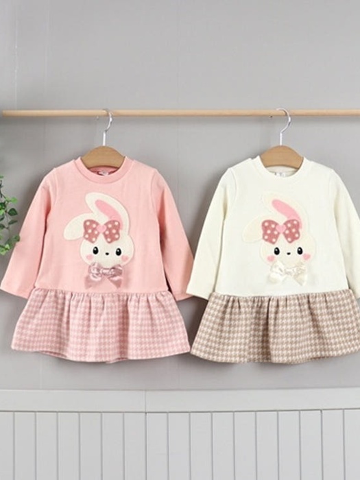 Check Bunny One-piece