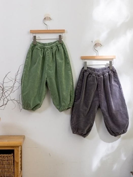 Ribbed Bloomer Pants